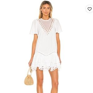 ISO Tularosa Zaza Mini Dress White S or M